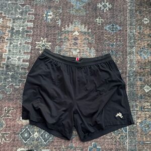 Tracksmith Session shorts; lightly worn